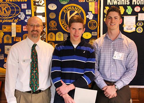 Kiwanis Names Students of the Month Kiwanis Names Students of the Month
